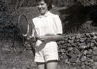 Any one for tennis --- Maggie  Little Falls South Africa